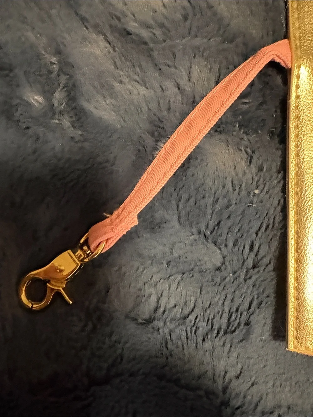 Lily Pulitzer Floral Pink  Clutch with Gold Trim